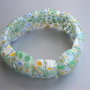 Bratara margele sticla Millefiori
