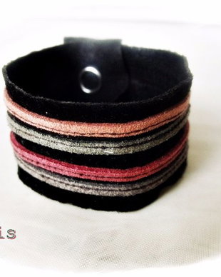 Bratara piele mix color
