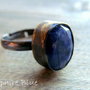 Inel alama&safir BLUE