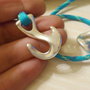 Inchizatoare ancora, zamak, pentru bratari piele 32x24mm(KLID 005)