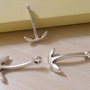 Inchizatoare ancora, zamak, pentru bratari piele 37x24mm(KLID 006)