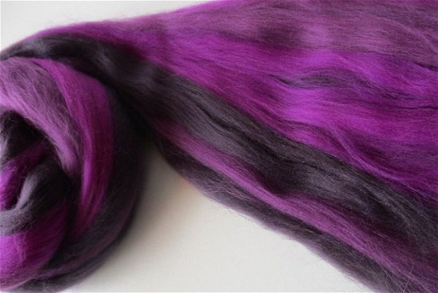 lana merinos-tonuri de violet -50g