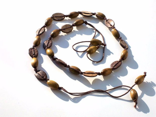 Accesoriu margele lemn