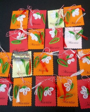 Martisoare quilling