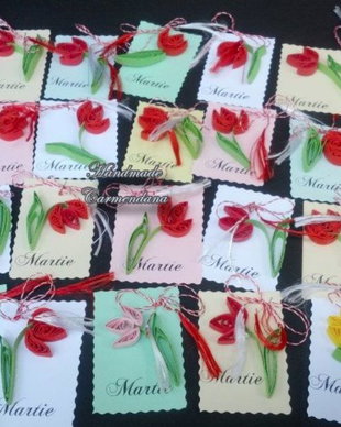 Martisoare quilling