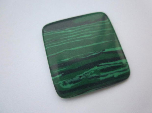 Cabochon malachit 30x32mm