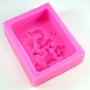 A0024 - Matrita forma silicon pt modelat sapun, ciocolata, etc, iepuras Paste