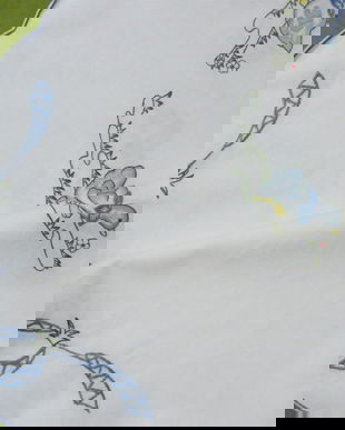 Fata de masa brodata