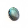 Cabochon Labradorit Oval flashy verde galbui - OVL007