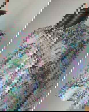 BLUZA FLORALA VAPOROASA