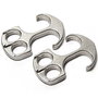 Inchizatoare metalica, ancora, platina, 26.5x16.5 mm