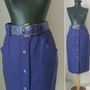 FUSTA MIDI STOFA LANA VIOLET
