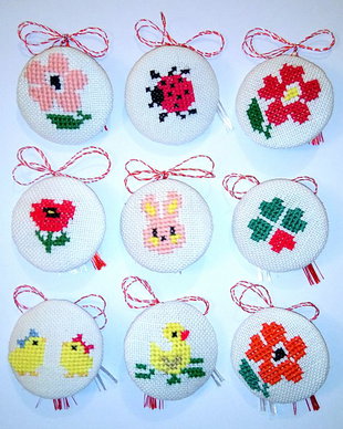 Martisor brodat