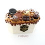 Chocolate/Vanilla dessert - cutie pentru bijuterii