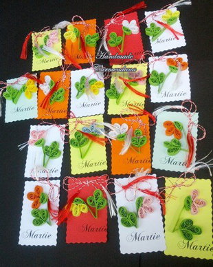 Martisoare quilling