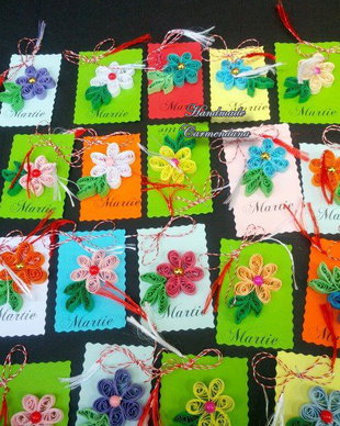 Martisoare quilling
