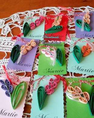 Martisoare quilling