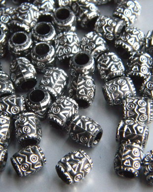 Margele plastic - 100 buc.