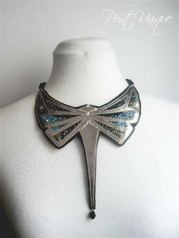 Colier Silver Dragonfly