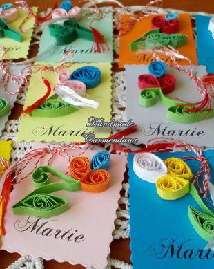 Martisoare quilling