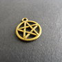 PANDANTIV BRONZ STEAUA LUI DAVID - 20 X 16 MM