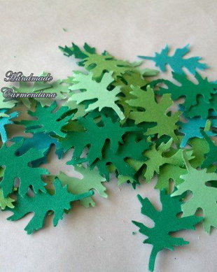 Confetti frunze