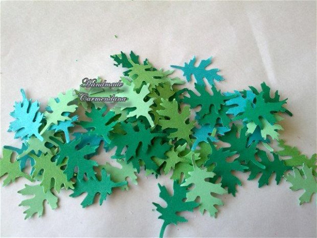 Confetti frunze