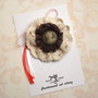 Brosa din dantela cu aspect vintage (martisor) - vandut