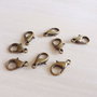 1b Inchizatoare lobster,bronz antichizat, 14mm (KLID 002)
