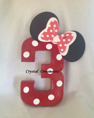 Cifre decorative polistiren
