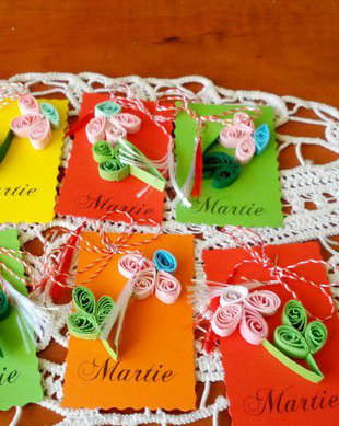 Martisoare quilling