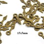 6658 - (20b) Charms / accesoriu, aratator / limba ceas, steampunk, aliaj metalic bronz