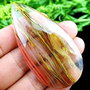 6718 - Pandantiv, cherry cuart, picatura, 60x32x6mm