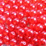 Perle din sticla 12 mm, 40 buc.