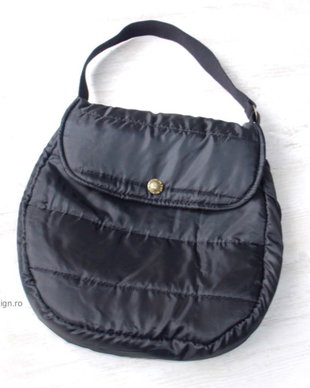Geanta Fas Negru – maner scurt
