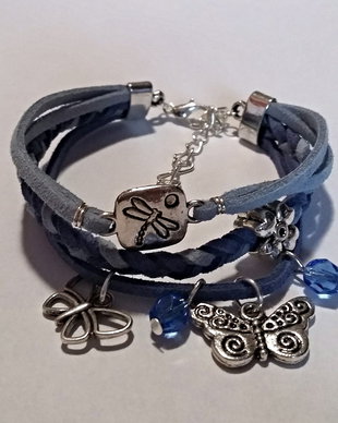 Bratara snur impletit Butterfly