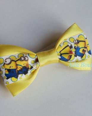 Mini papion copii Minions-mod2- galben