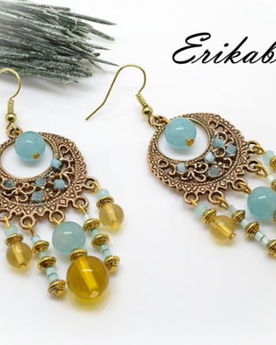 Cercei honey blue