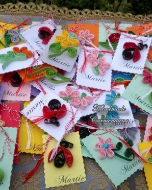 Martisoare quilling
