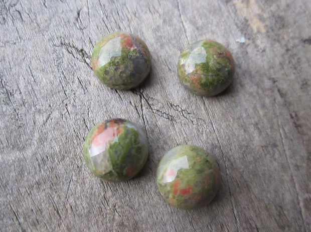 Cabochon unakite 10mm