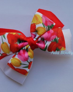 Agrafa-martisor cu lalele