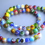 Mix margele sticla Chevron