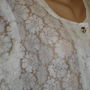 Bluza din dantela florala
