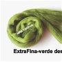 lana extrafina -verde deschis-50g