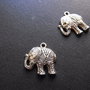 PANDANTIV ELEFANT - 20 X 18 MM