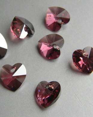 Pandantiv Swarovski - inima 10 mm - 209S