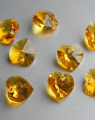 Pandantiv Swarovski - inima 10 mm - 292