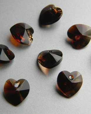 Pandantiv Swarovski - inima 10 mm - 722