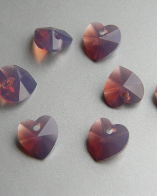 Pandantiv Swarovski - inima 10 mm - 398