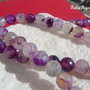Sirag agate fatetate aprox 10 mm CALITATEA a II - a